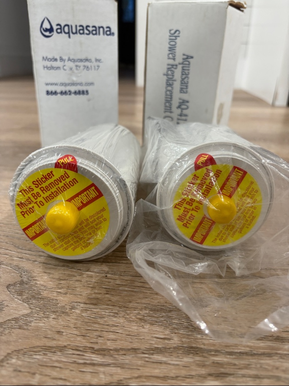 Aquasana AQ-4125 Shower Filter Replacement Cartridges 2 Pack - Picture 3 of 6